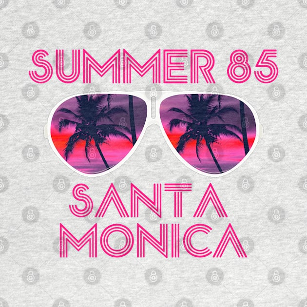 Summer 85 Santa Monica by wamtees